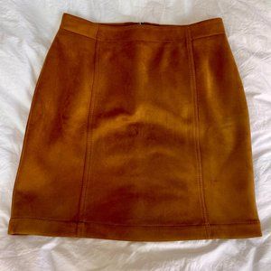 Brown Velvet Skirt